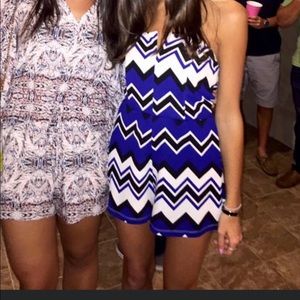 BCBG Generation Floral Romper